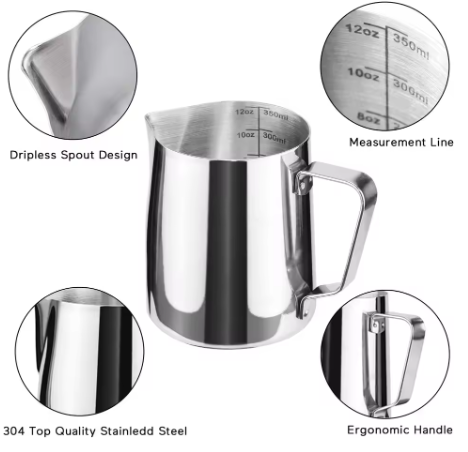 Massbecher Edelstahl