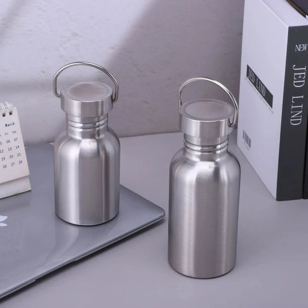 Active Edelstahl Trinkflasche